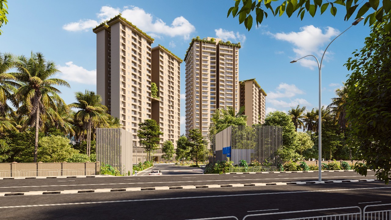 Luxury residential building at Cambridge Place, Colombo 7